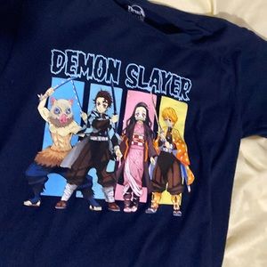 hot topic anime demon slayer tee shirt